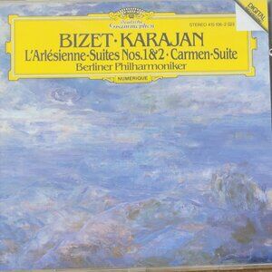 Music CD - Bizet: Carmen Suite & LArlesienne Suite, Karajan, 1985